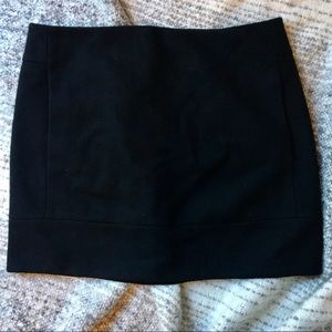 J. Crew Wool Blend Mini Skirt